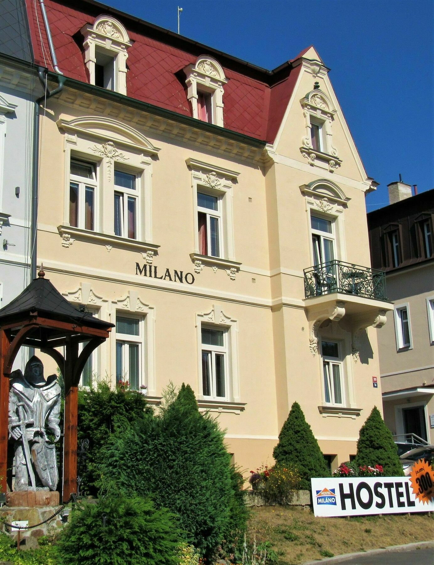 Hostel Milano Mariánské Lázně Exteriér fotografie